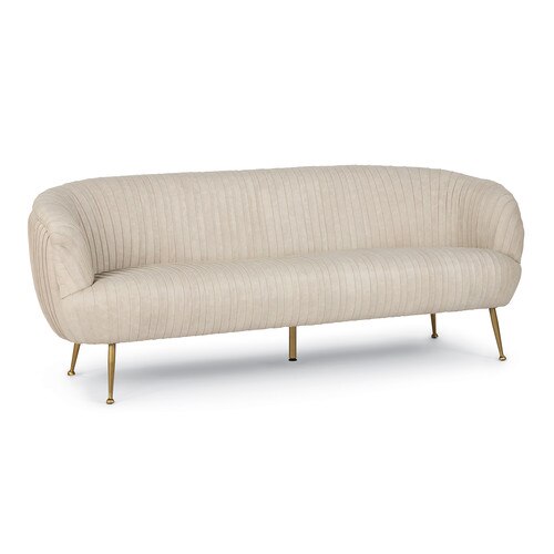 Beretta Leather Sofa
